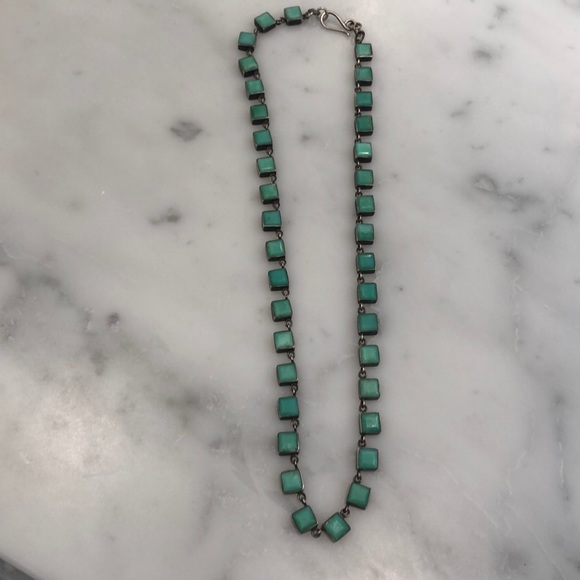 ❌SOLD!❌Silver Chalcedony necklace. - Picture 4 of 6